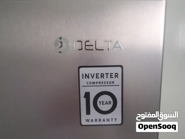 ثلاجة دلتا بخاصية الإنفيرتر نظام البخار المطور موديل 2026 متوفر الجديد بالكرتون و المستخدم كوري صين