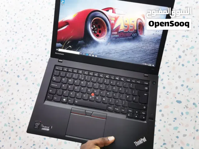 Lenovo Thinkpad T450 - بمعالج كور i5 الجيل الخامس - الرام 8 قيقا DDR4 - هارديسك 500 hdd