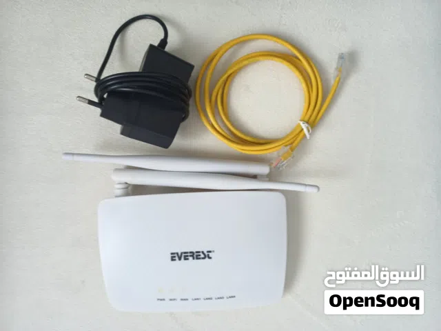 راوتر سرعته 300 Mbps تردد 2.4 GHz معيار Wi‐Fi4 (802.11b/g/n) ويشتغل ك Access Point / Repeater / WISP