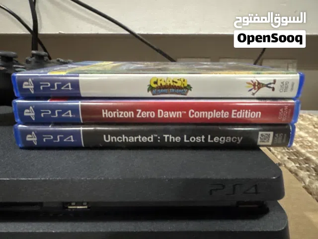 PlayStation 4 (Games: Lost legacy, Horizon zero dawn, crash&the bandicoot included)