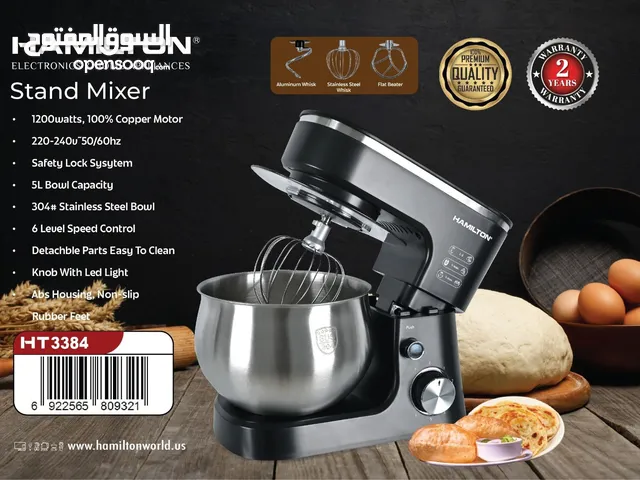 Stand mixer 5 liters 1200 watts 100%Copper motor 2 years warranty Delivery available