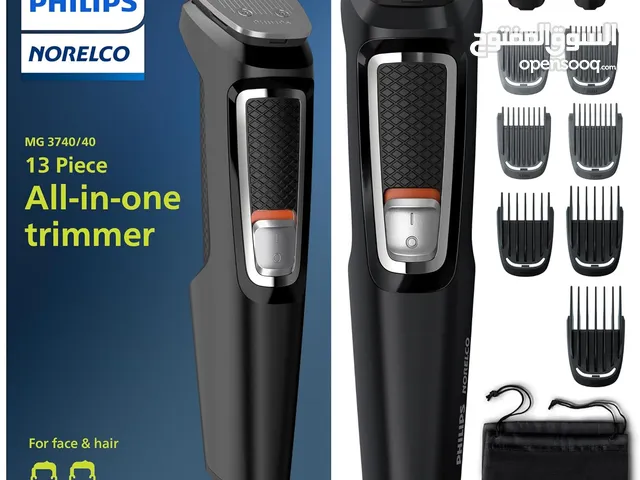 ماكنة حلاقه شحن من فيليبس مواصفات ممتازه Philips Multi Groomer Trimmer Series 3000-13 Piece