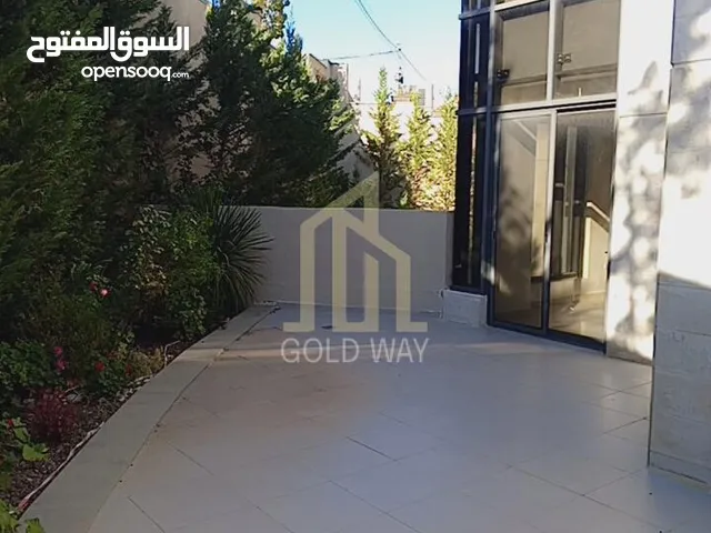 شقة مميزة شبه أرضية 360م مع حديقة وترس في أجمل مناطق عبدون/ ref 2036