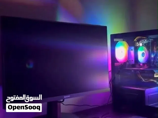 Pc setup gaming الجهاز500 الشاشة 100 الطاولة 30
