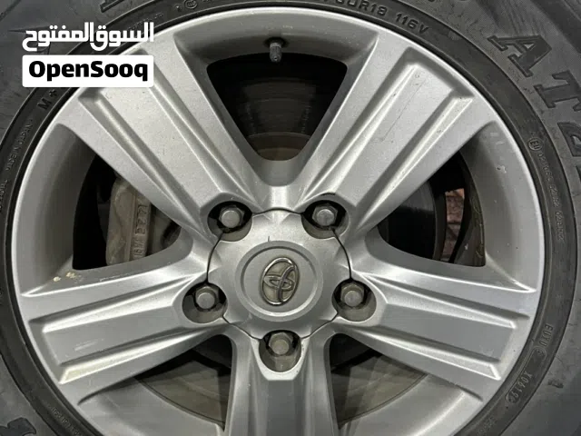 للبيع 5 رنقات كروزر مقاس 18 وكالة