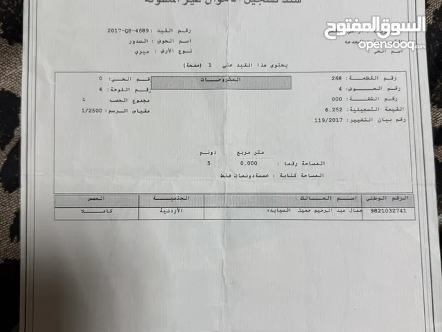 ارض للبيع بسعر مغري