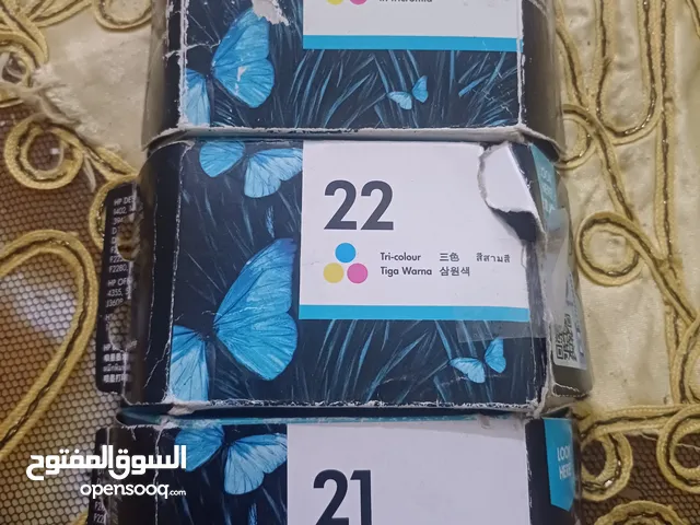 أحبار hp. 1خرطوشة اسود و2 خرطوشة الوان اصلى جديد