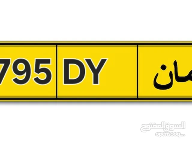 3795 DY number plate for sale