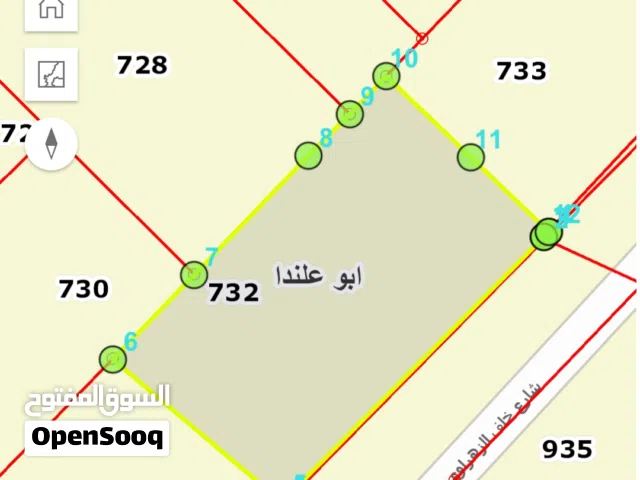 قطعة أرض فارغة للبيع في ابو علندا او المبادلة بارض
