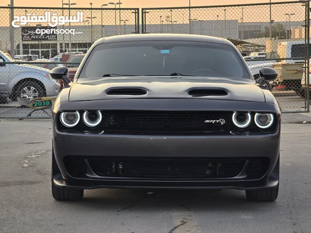 دودج تشالنجر موديل 2017 وارد امريكي بحاله جدا ممتازه جاهزه للتسجيل والاستخدام