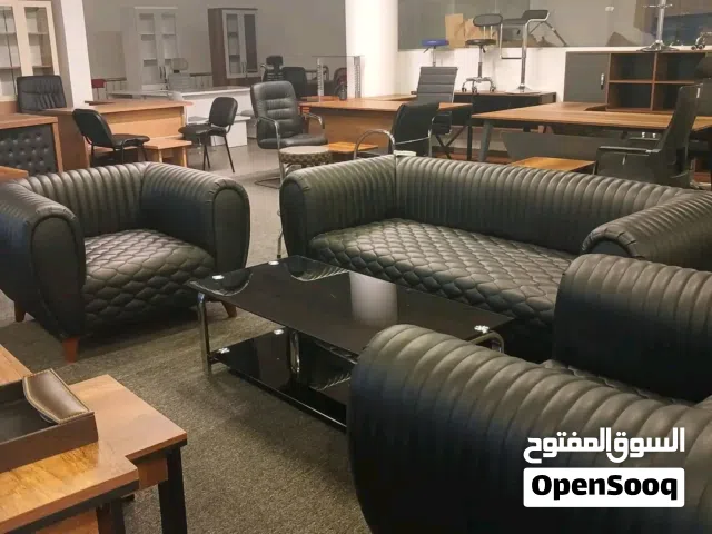صالونات مكتبية ومنزلية جلد وقماش