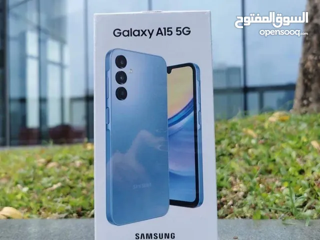 جهاز جديد Samsung A15 5G رام 12 جيجا 128 هدية كفر ولزقة وشاحن الاصلي متوفر توصيل