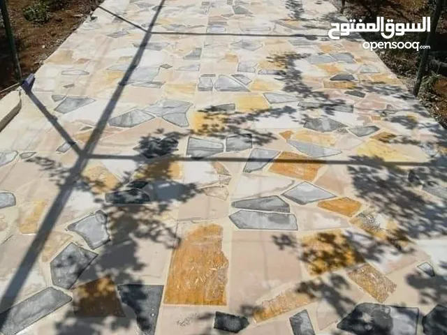 شحف حجر ديكورات مميزة المتر 5 دنانير شامل المواد
