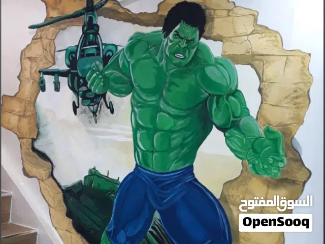 رسم لوحات وصور