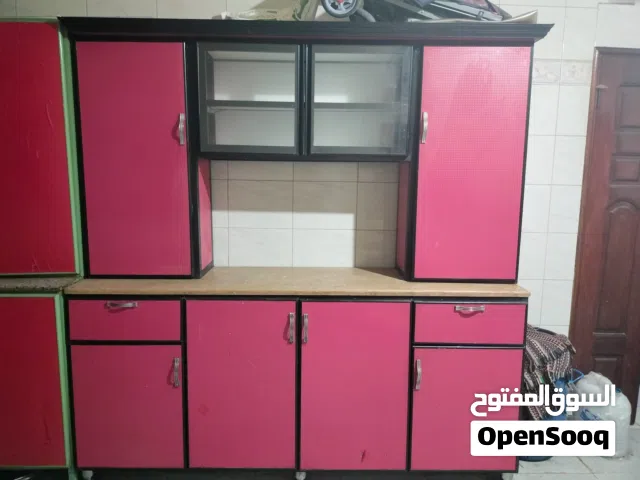 دولاب مطبخ الامنيوم شبه جديد