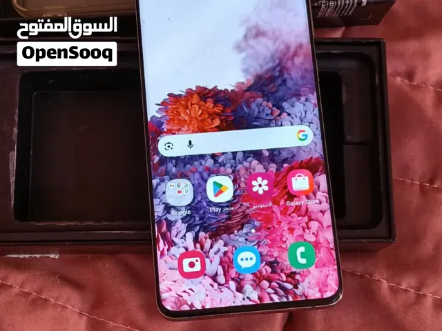 تلفون سامسونج s20 ابلص  إستعمال شخصي دون اي عيوب بيع او بدل علي اوبو رينو او هونر