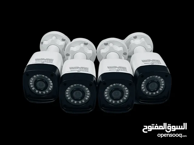 V-G## **مجموعة كاميرات مراقبة من ماركة AHD* 4 كاميرات AHD مقاومة للأمطار والغبار والعوامل الجوية