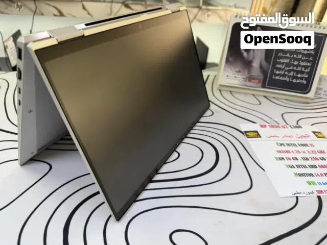 لاب توب hp cor i5 الجيل العاشر لمس x360 وبسعر ممتاز مفيش سعر زيه في السوق 2700 دينار فقط