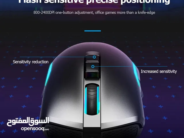 ماوس جيمنج mouse AOC GM100 GAMING MOUSE من اه او سي    2400 دب اي