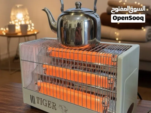 صوبة تايجر 1800 واط (3 شمعات). دفء فوري! كفاءة عالية، ضمان سنة. السعر 18 د. كفاله لمده عام الجمعه ال