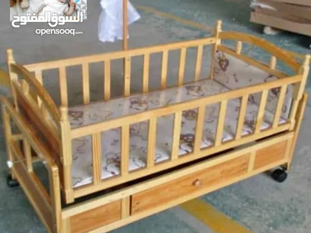 سرير اطفال خشب الاصلي