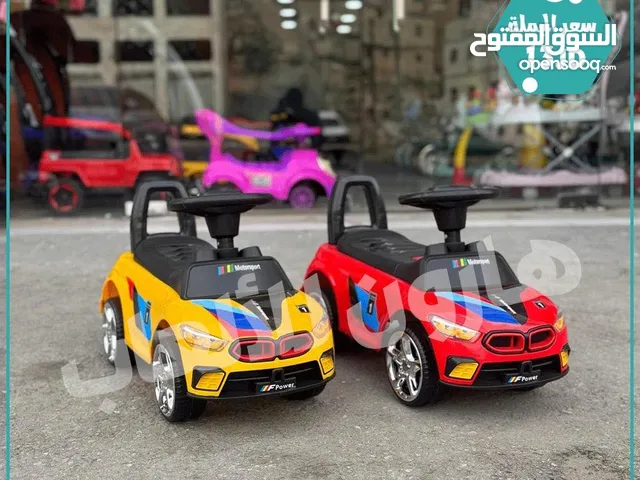 سيارة دفع قدم مع موسيقى نخب اول تناسب من عمر 1 الي 4 حسب حجم الطفل