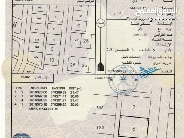 ارض سكنية في العقدة الثالثة وسط منازل قايمه موقع ممتاز