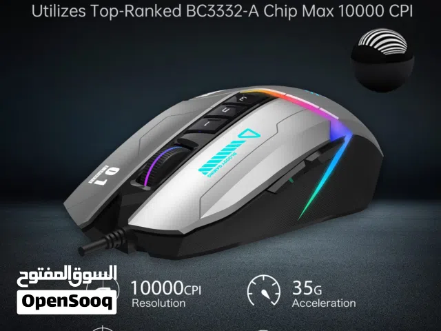 ماوس قيمنق احترافي Bloody Gaming (10000 CPI) نظيف جداً