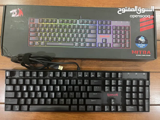 Redragon K551RGB MITRA RGB LED Backlit Mechanical Keyboard with Blue Switches