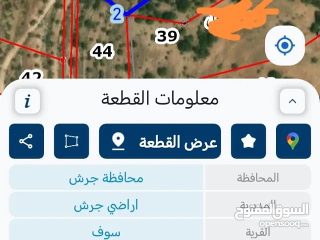 Farm Land for Sale in Jerash Soof