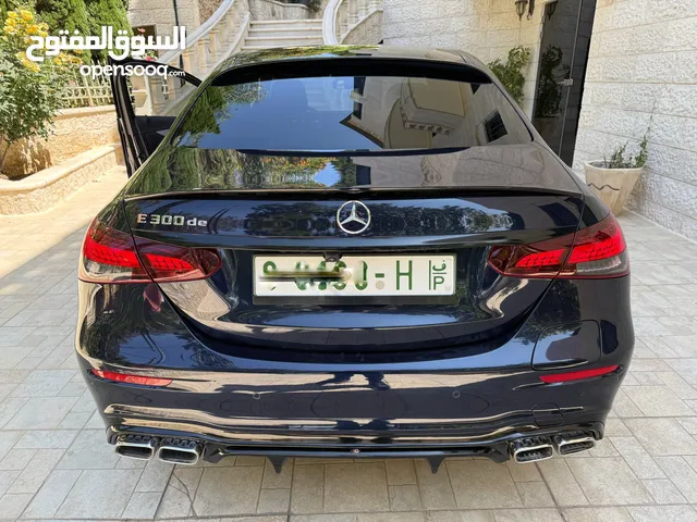Mercedes Benz E300de AMG plug in hybrid 2021 night edition