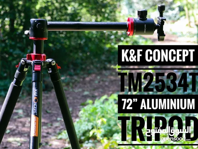 k&f professional heavy duty tripod with extra things(quick release plate +mobile holder).