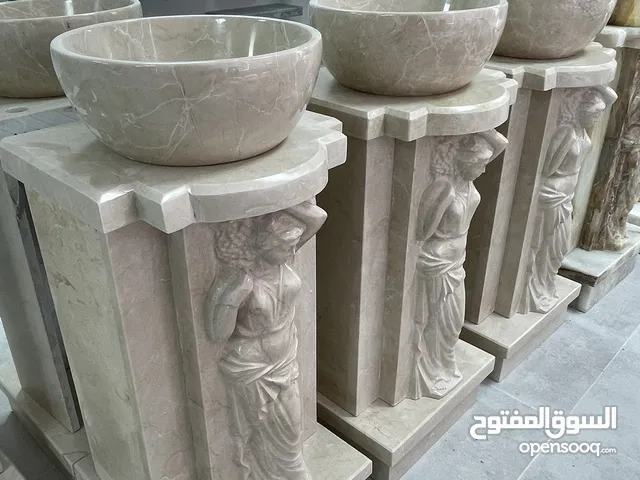 مغاسل کلاسیکی/ wash basin classic الحجر طبیعی /////////////////////////////////////////////