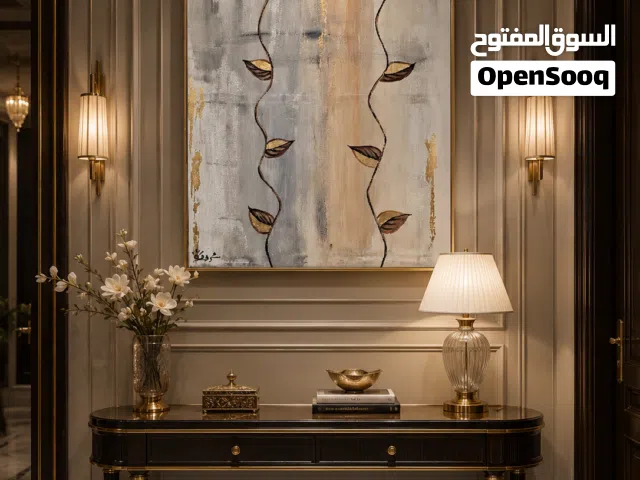 لوحة جدارية منفذة يدويا للأقتناء