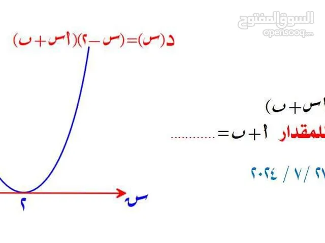 دروس خصوصيه في الرياضيات