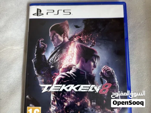 شريط tekken 8 نسخة اماراتية بحالة الجديد مستعمل اقل من اسبوع