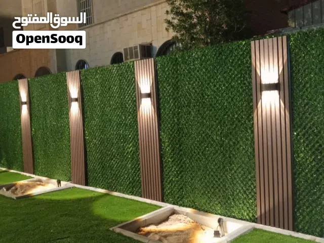 عروض لفتره محدوده علي العشب الصناعي وبديل الخشب  السور التركي والجلسات ومظلات السيارات