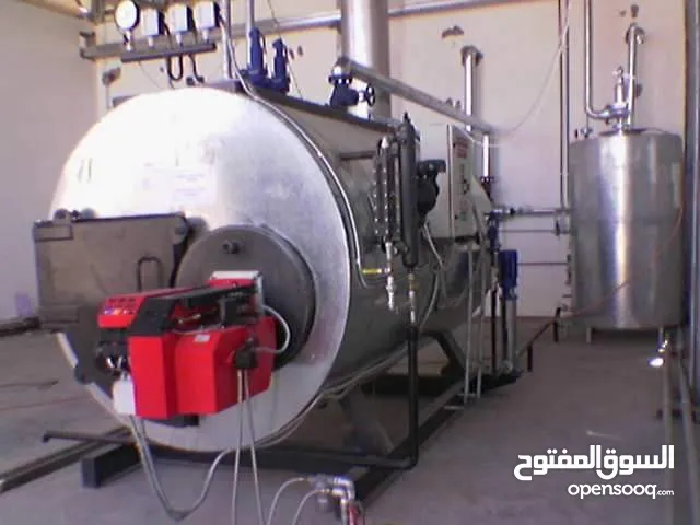بويلرات بخار وتنكات ومداخن