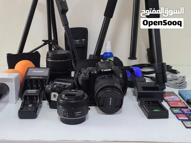 كاميرا كانون EOS 250D مع جميع ملحقاته / مشروع متكامل لـلانطلاق مشروع تصوير احترافي. - كانون 250 دي +