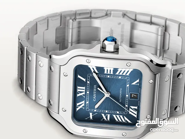 Cartier Santos de Cartier Watch Blue Dial