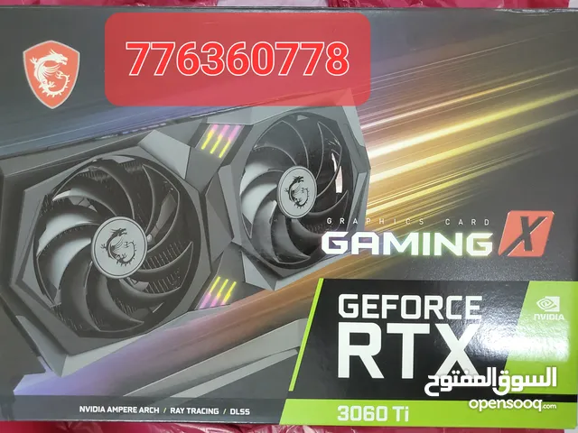 كرت شاشة RTX Nvidia 3060ti 3080