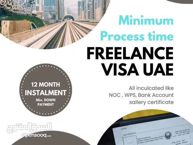 freelance visa partner visa family visa available cheap price instalment available
