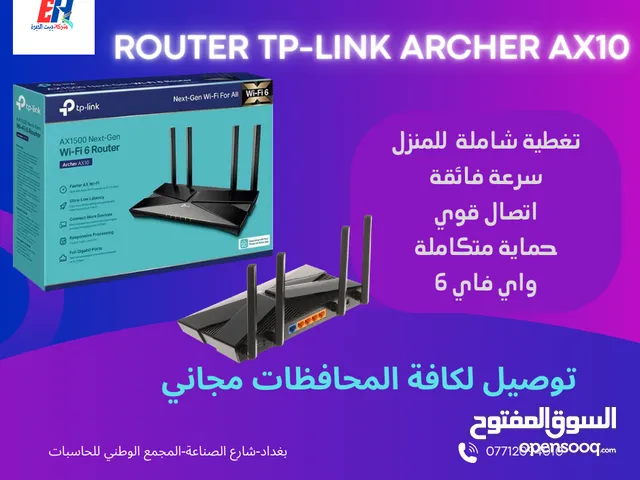 راوتر TP LINK AX10 AX1500 WIFI 6