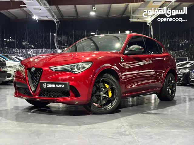 2018 Alfa Romeo Stelvio Quadrifoglio Q4, Warranty, Carbon Fiber Package, Excellent Condition, GCC
