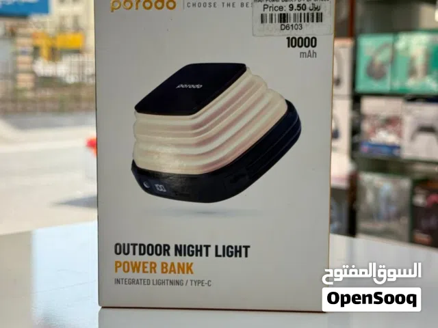 Porodo 10000mAh Power Bank with nightlight
