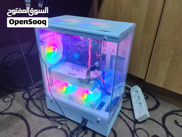 كيس كمبيوتر اي 3 الجيل العاشر جيمنج تجميع مع كرت شاشة قوي شبه جديد بيع او بدل على كاميرا