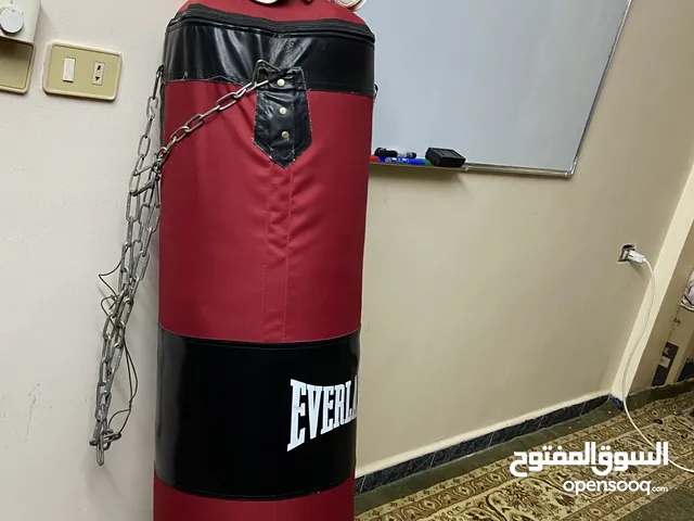 كيس ملاكمة everlast اصلي مع قفازاته للبيع