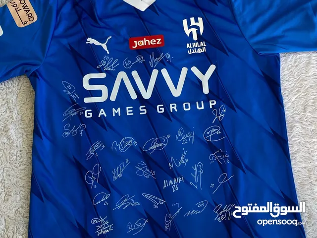 تيشيرت الهلال موقع من الاعبين 2024