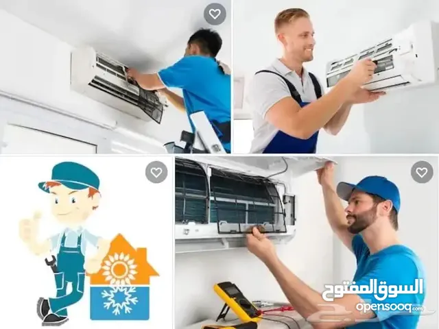 تنظيف وغسيل وصيانة وتعبئة فريون المكيفات
