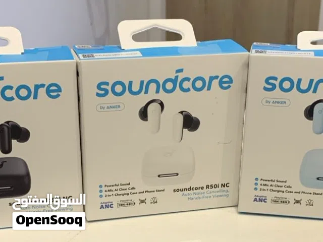 سماعه أنكر R50i NC عازله ضوضاء سماعه صوتها ما شاء الله وتعبئتها تجلس 40 ساعه ضمان وكيل 18 أشهر